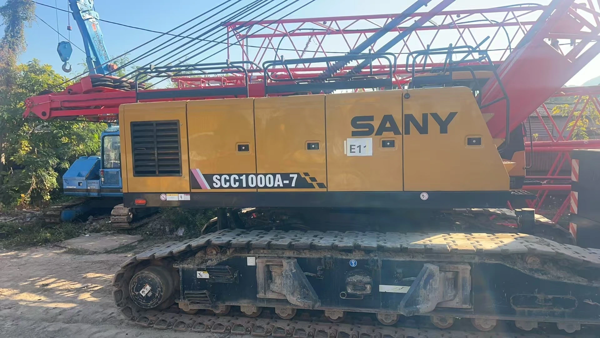 2021 SANY SCC1000A-7 100-Ton Hydraulic Crawler Crane 1