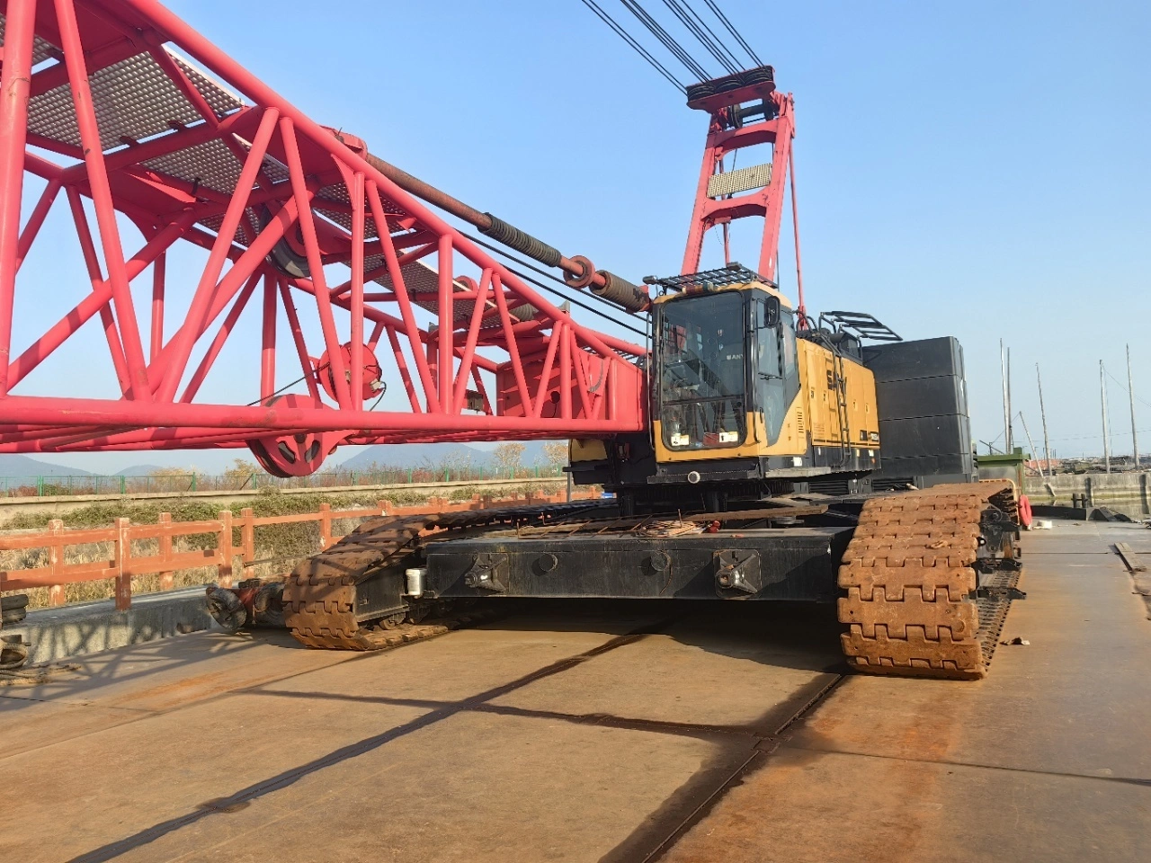 2021 SANY SCC1300A-1 130-Ton Hydraulic Crawler Crane 1