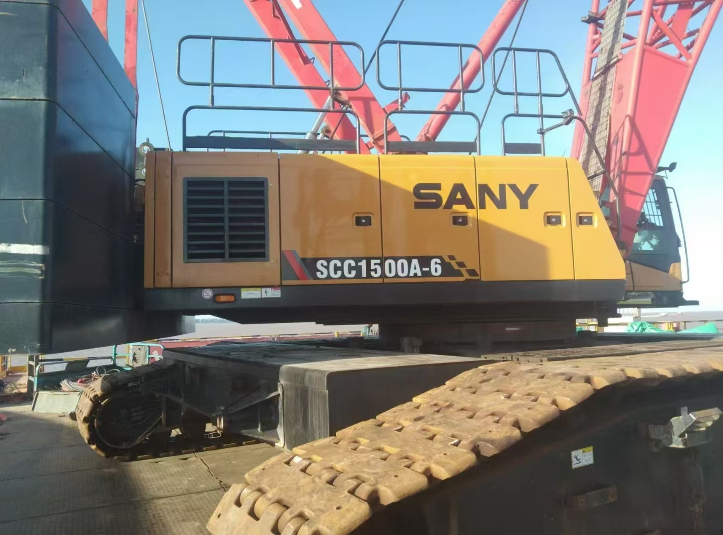 2022 SANY SCC1500A-6 150-Ton Hydraulic Crawler Crane 1