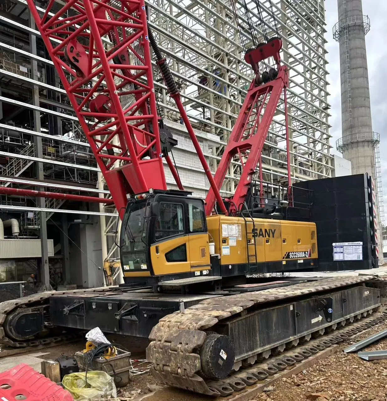 2022 SANY SCC2600A-2 260-Ton Hydraulic Crawler Crane 1