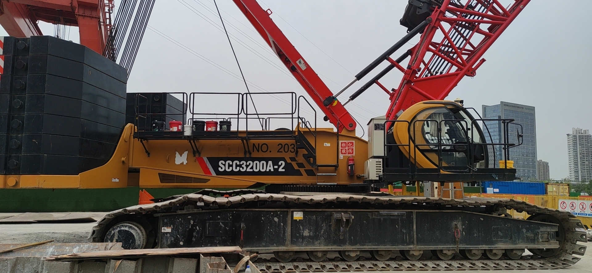 2021 SANY SCC3200A-2 320-Ton Hydraulic Crawler Crane 1