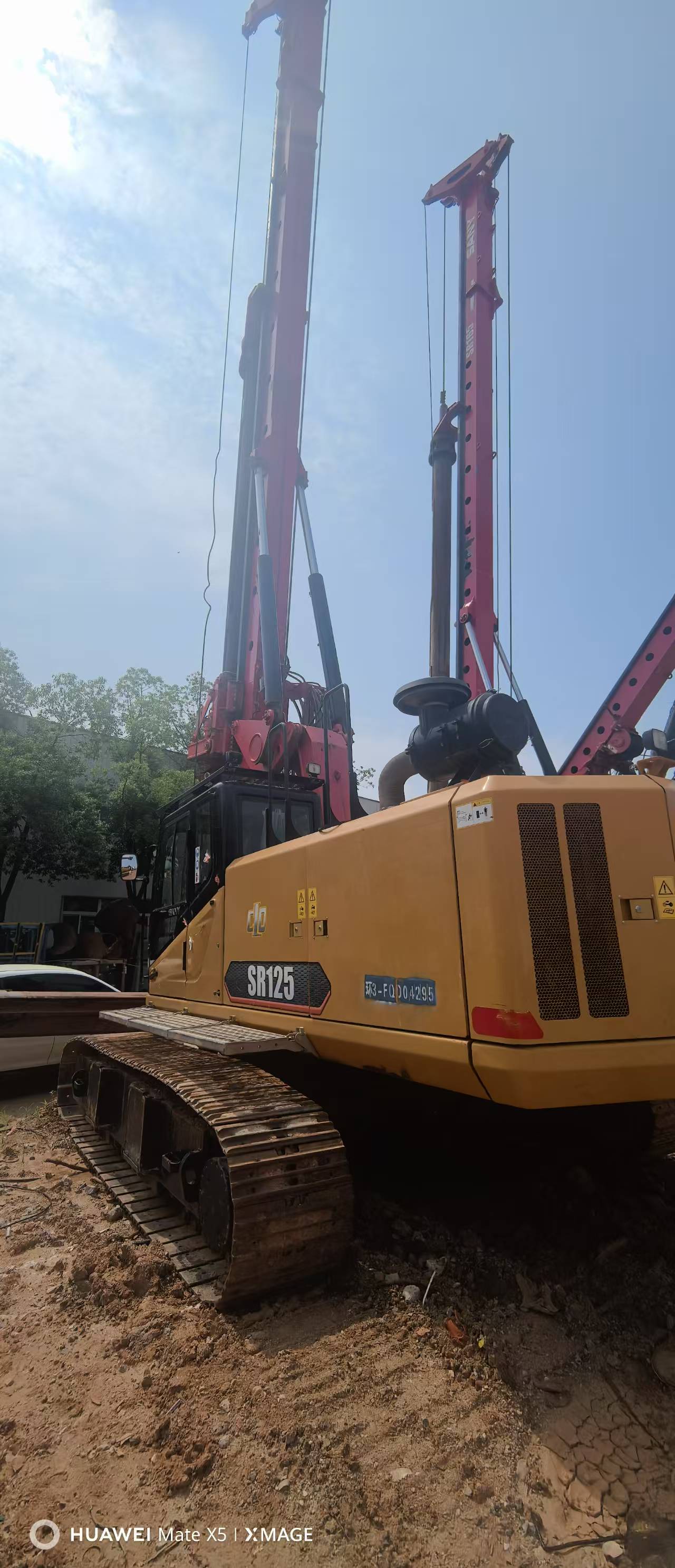 SANY SR125-C10 Rotary Piling Rig – High-Torque & Efficient Medium Pile ...