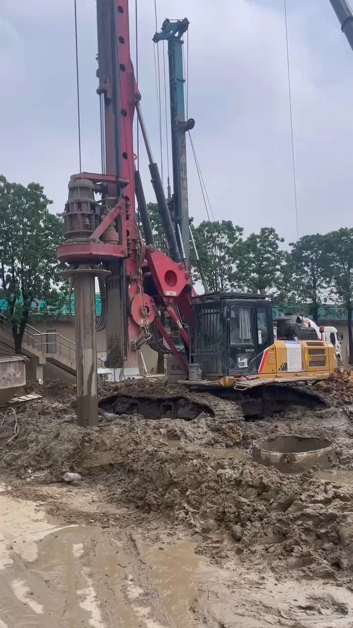 2019 Professional SR155 Rotary Piling Rig with Superior Drilling Performance & Durability 1