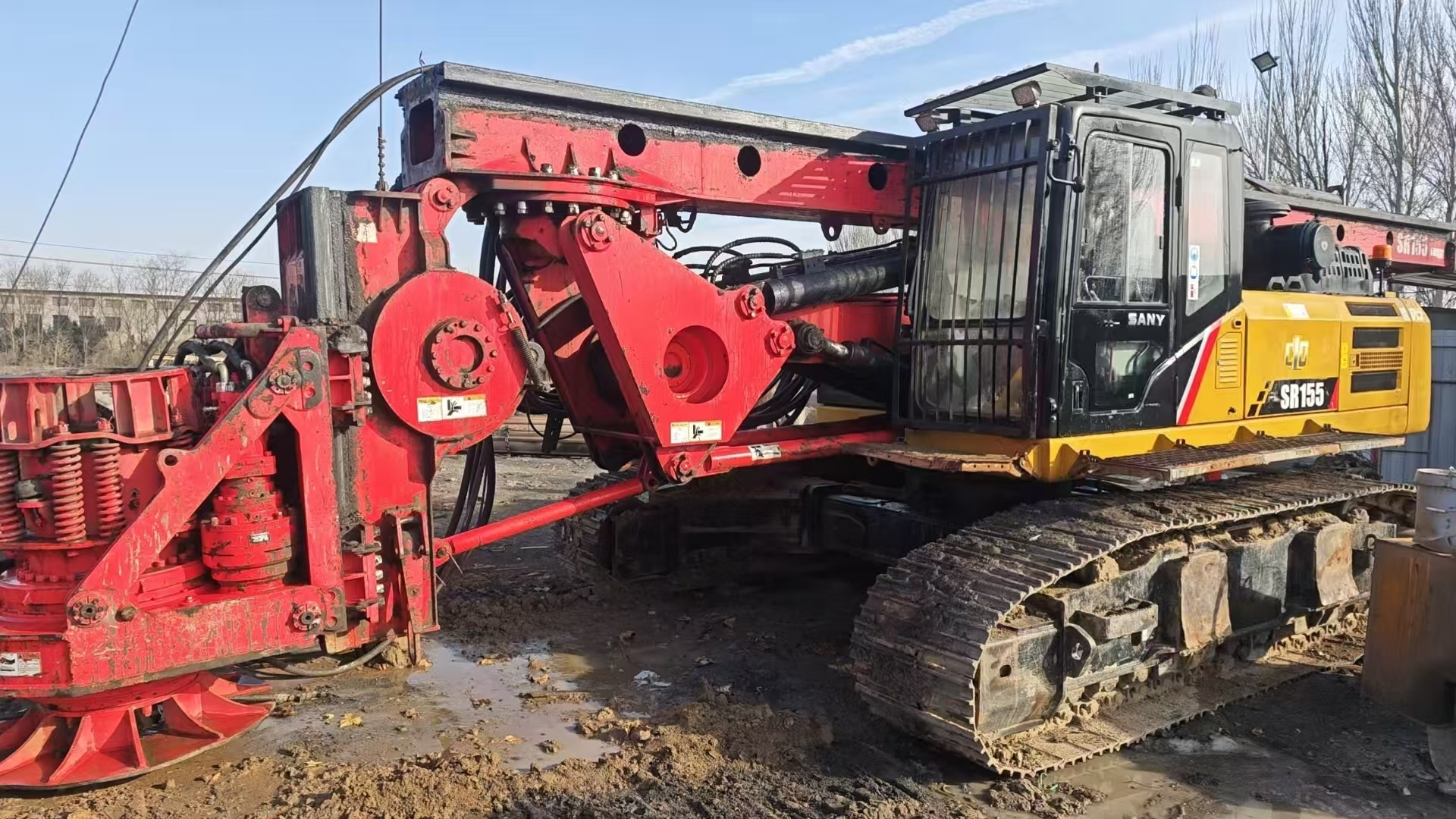 2020 SR155 Hydraulic Rotary Drilling Piling Machine for Large-Scale Pile Foundation Projects 1