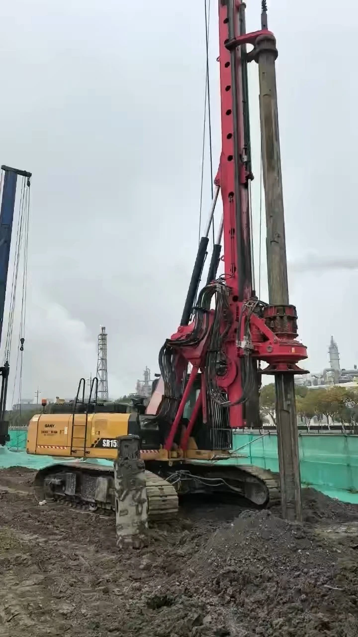 SR155 Efficient & Stable Piling Machine: Ideal for Complex Geological Foundation Works 1