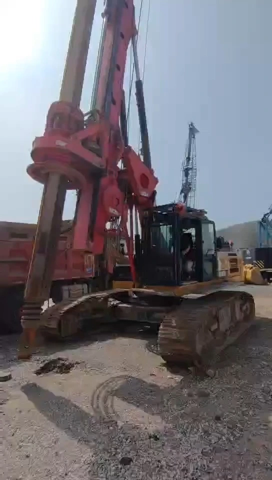 Professional SR155 Rotary Piling Rig with Superior Drilling Performance & Durability 1