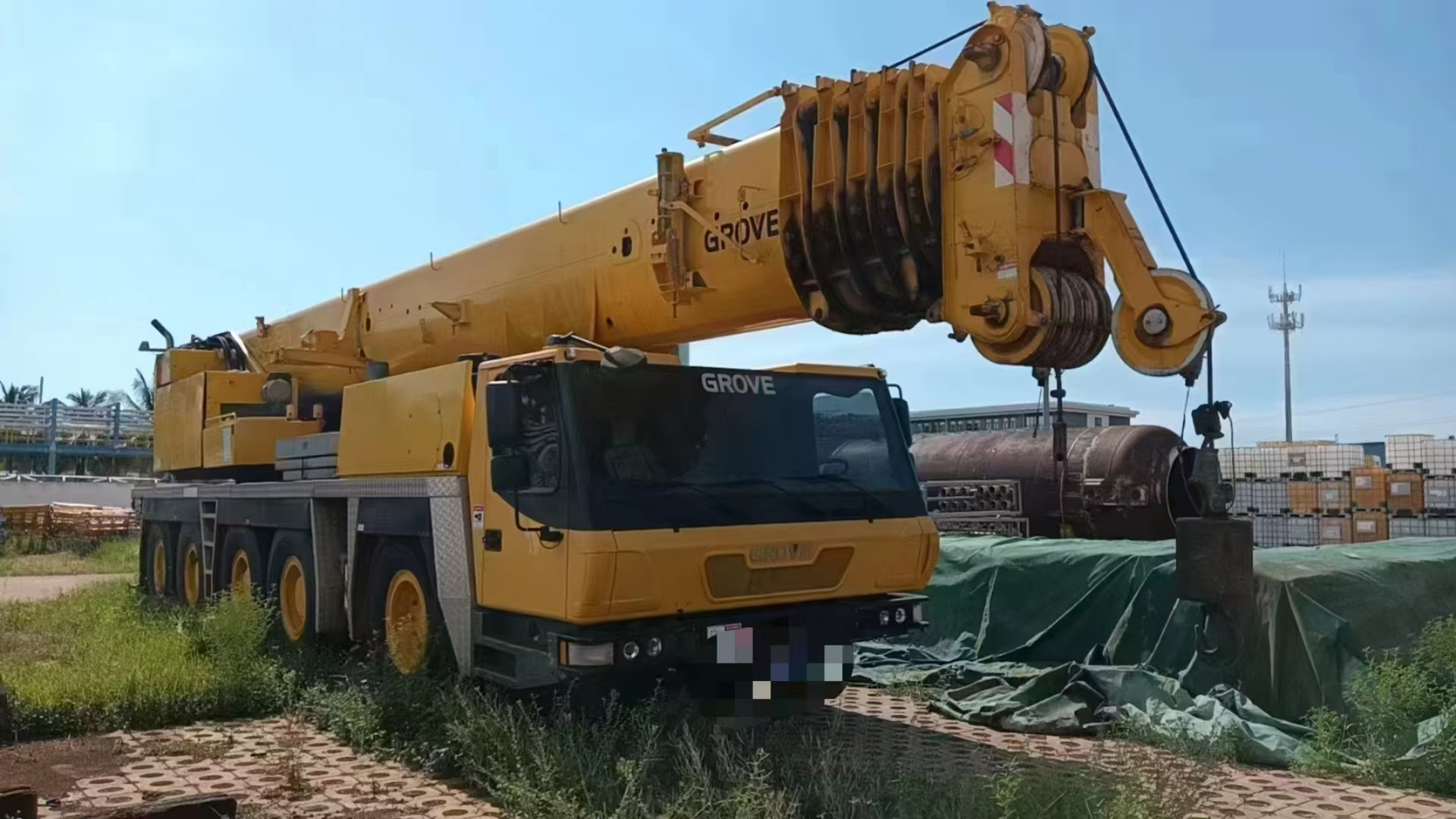 Cần cẩu Grove 130 tấn hàng đầu | Độ ổn định vượt trội &amp; Tuổi thọ cao 1