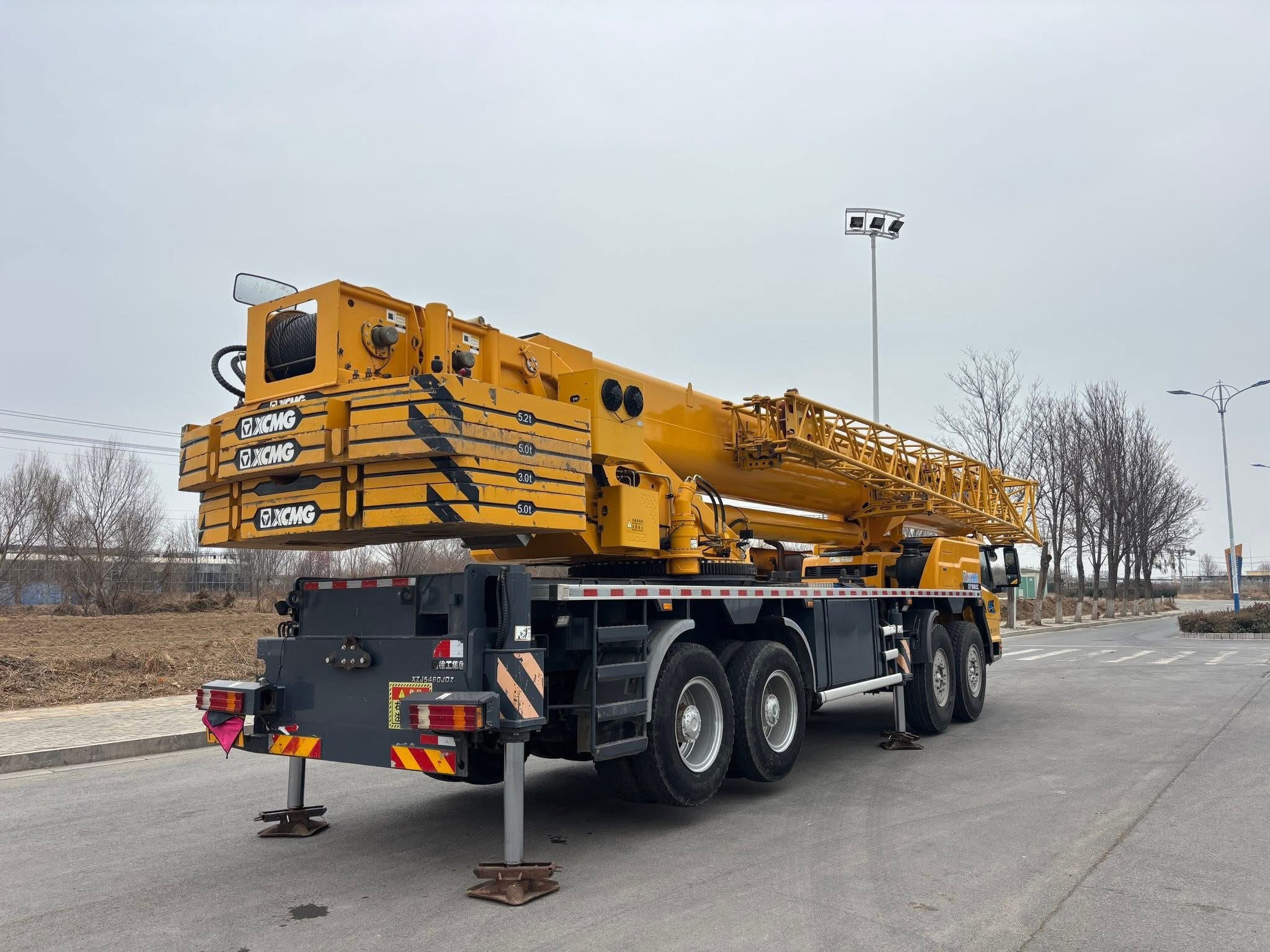 XCMG QY80K5D | Solution de levage fiable de 80 tonnes 4