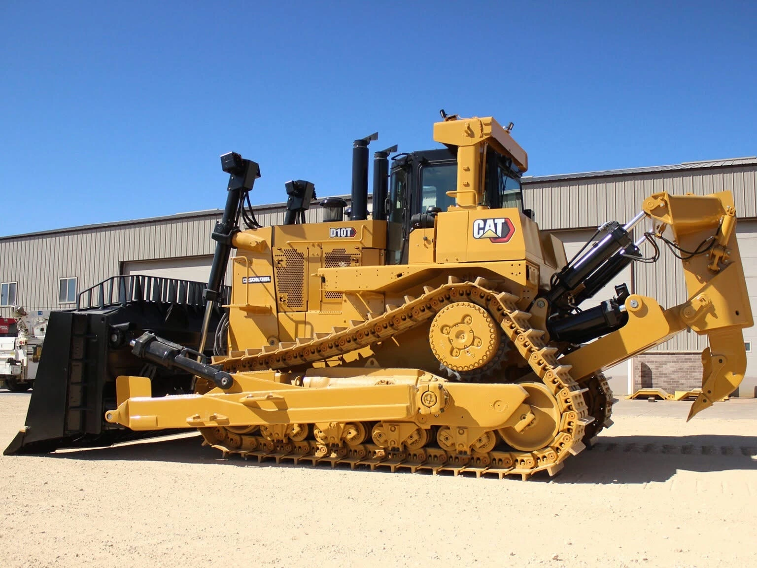 Bulldozer puissant CAT D10 | Moteur C27, 70 tonnes 1