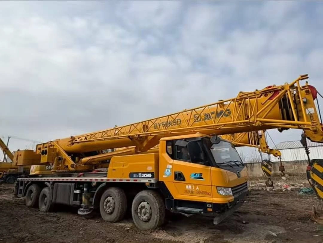 Мощный автокран XCMG 50T QY50K5D для мостостроения и инженерных сооружений. 1