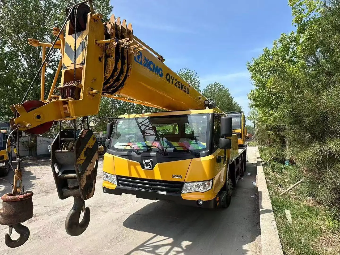 Derek Angkat XCMG QY25K 25T untuk Jembatan &amp; Infrastruktur 1