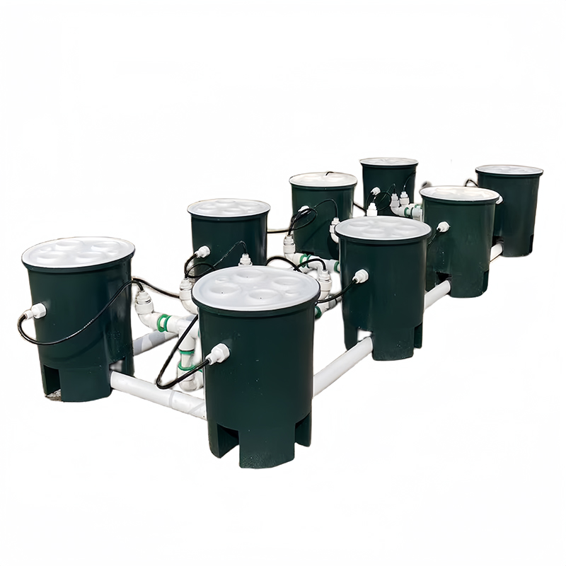 Dutch Bucket RDWC Hydroponic Systems ( Recirculating Deep Water Culture Systems ) Skyplant