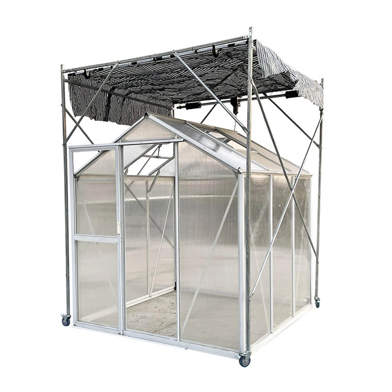 Multi-Span Greenhouse For Sale Economical Galvanized Steel Frame Garden Portable Commercial Mini Greenhouse 1
