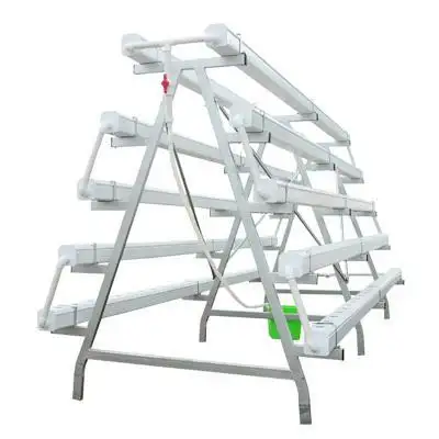 Square Pvc Pipe for Hydroponics by Skyplant 2