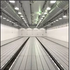 Greenhouse nursery plastic flood tray 4'x8' ebb and flow propagation flood table system 1