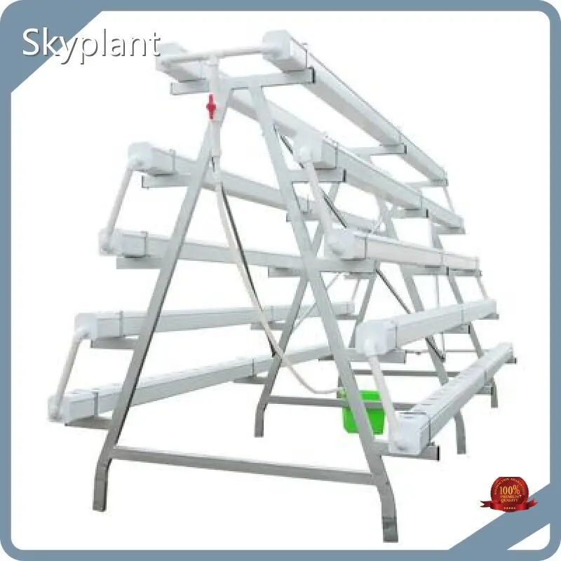 Square Pvc Pipe for Hydroponics by Skyplant 1
