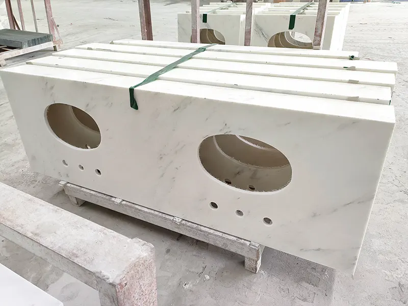 White Marble Countertops Super Stone Brand 2