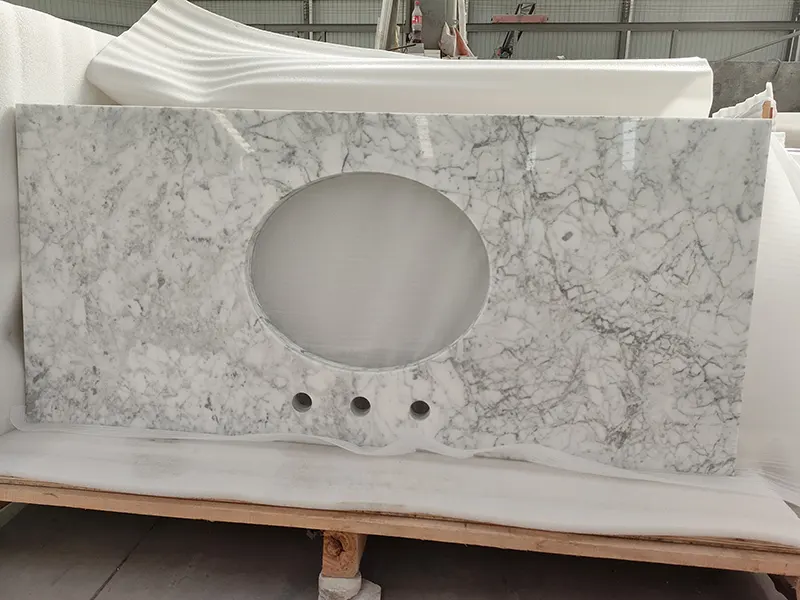 White Marble Countertops Super Stone Brand-1 3