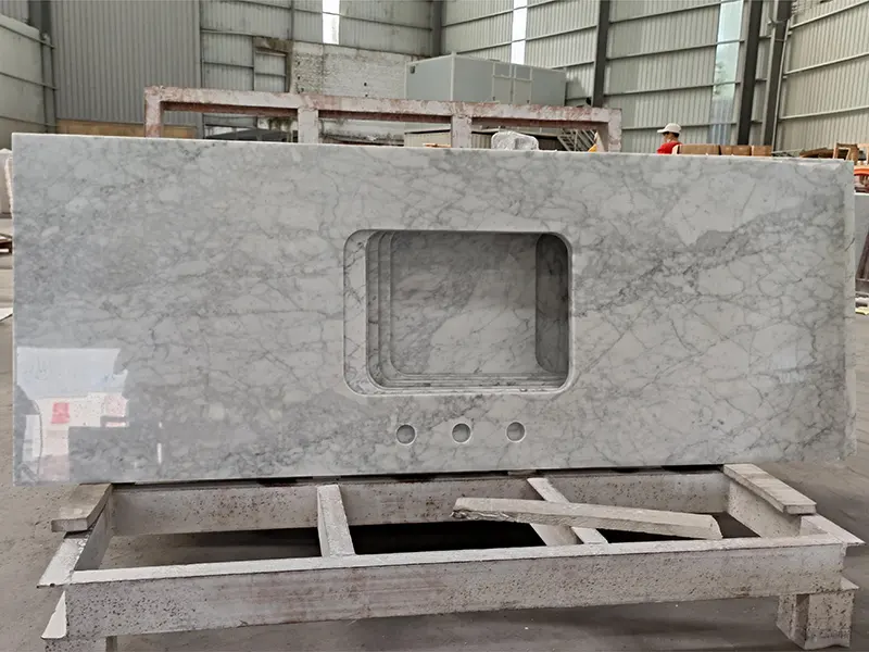 White Marble Countertops Super Stone Brand-1 2