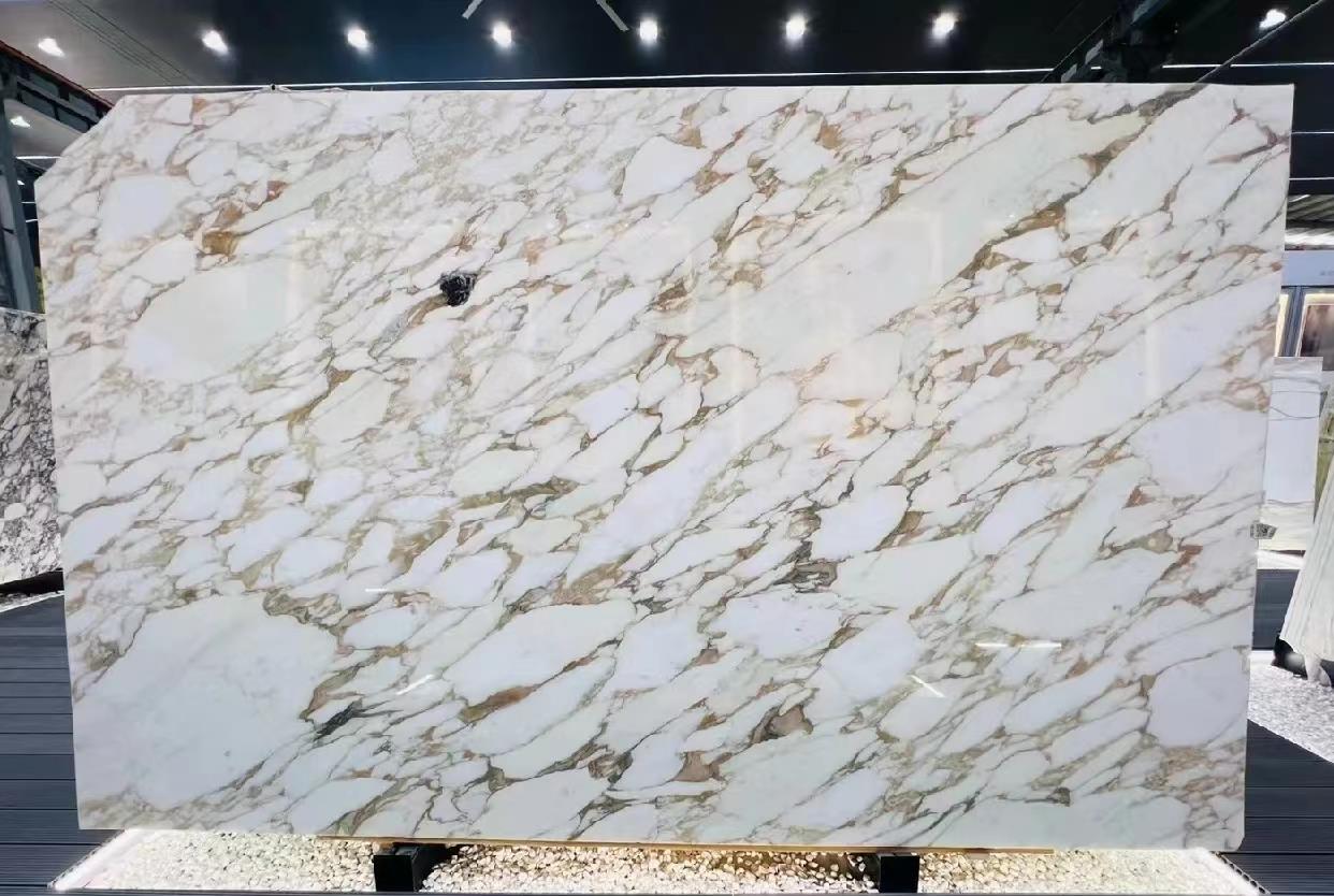 Italy Calacatta Gold Marble Slab Luxury Stone for Kitchen Island - OEM ...