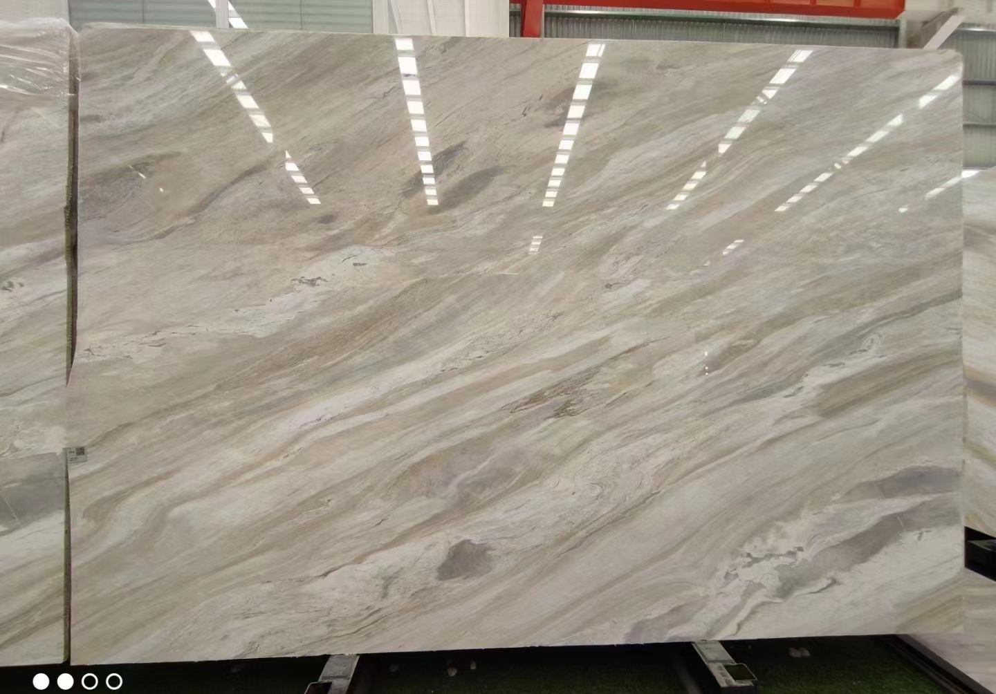 Losa de mármol blanco del conde de jade de Grecia para baldosas inundadas 1