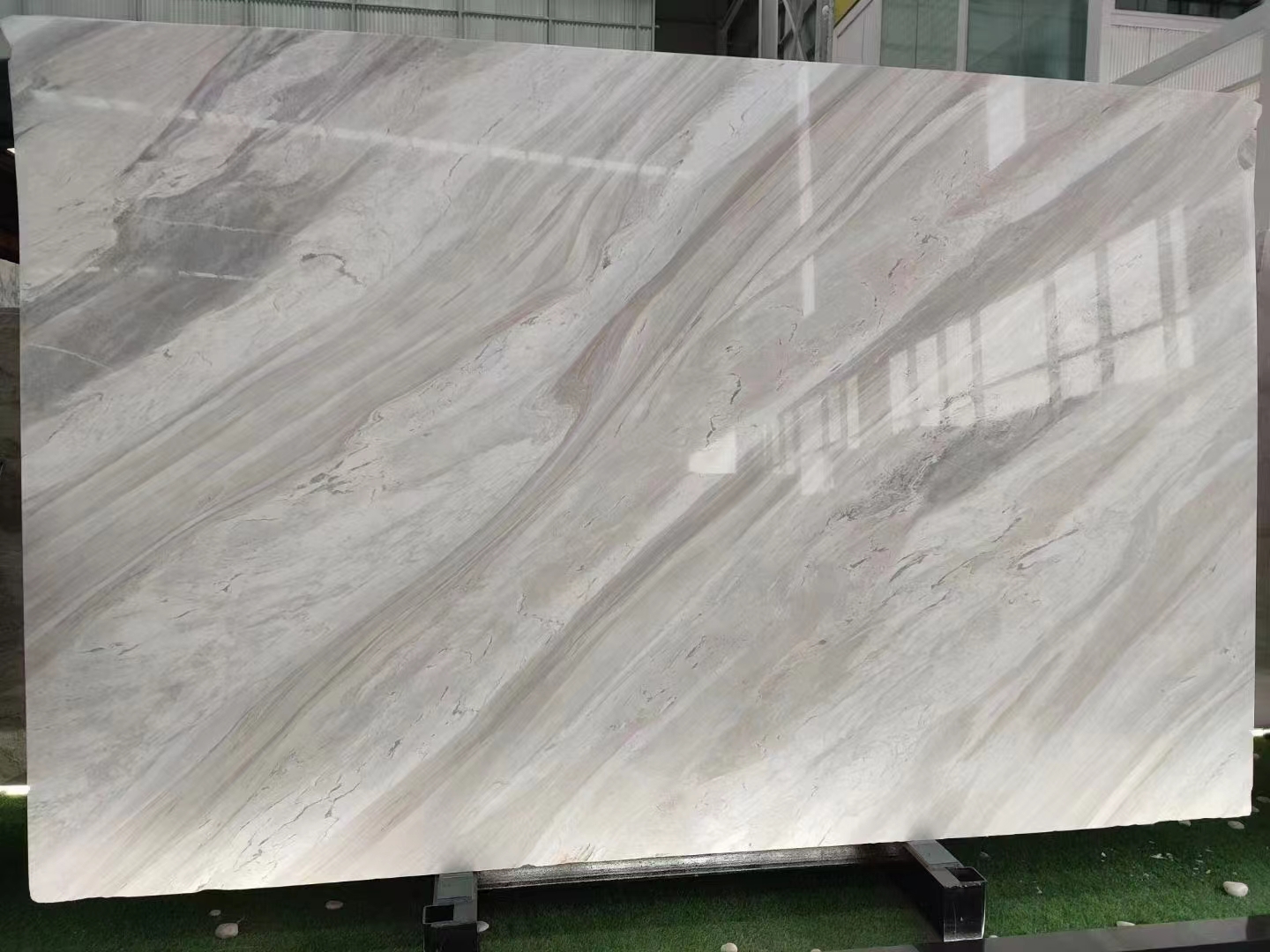 Losa de mármol blanco del conde de jade de Grecia para baldosas inundadas 4