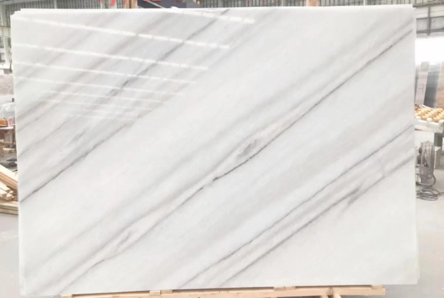Hotwhite Marble Slab Super Stone Brand 2