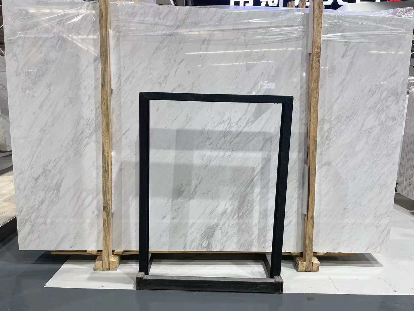 Greece Volakas White Marble slab for bathroom vanity top 3