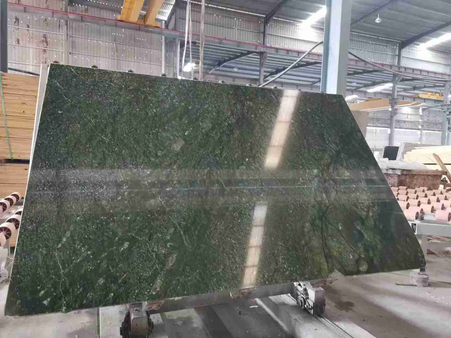مينغ بلاطة الرخام الأخضر الصين الحجر الطبيعي لبلاط أرضية الحمام 3
