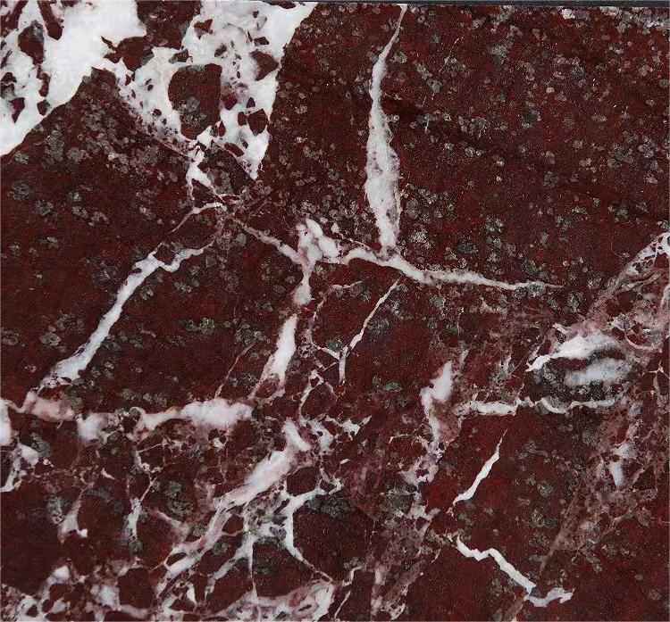 Lastra di marmo rosso Rosso Levanto per il piano del tavolo da cucina 3