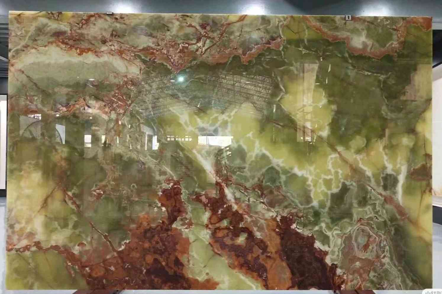 أفغانستان إزميرالدا ألواح العقيق الأخضر لأعلى المطبخ الغرور 2