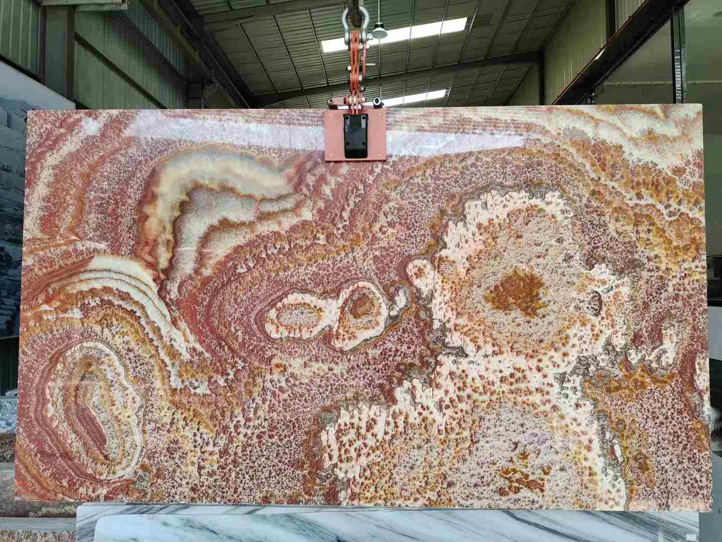 Red Dragon Array Jade Onyx-Platte für Badezimmer-Wandfliesen 2