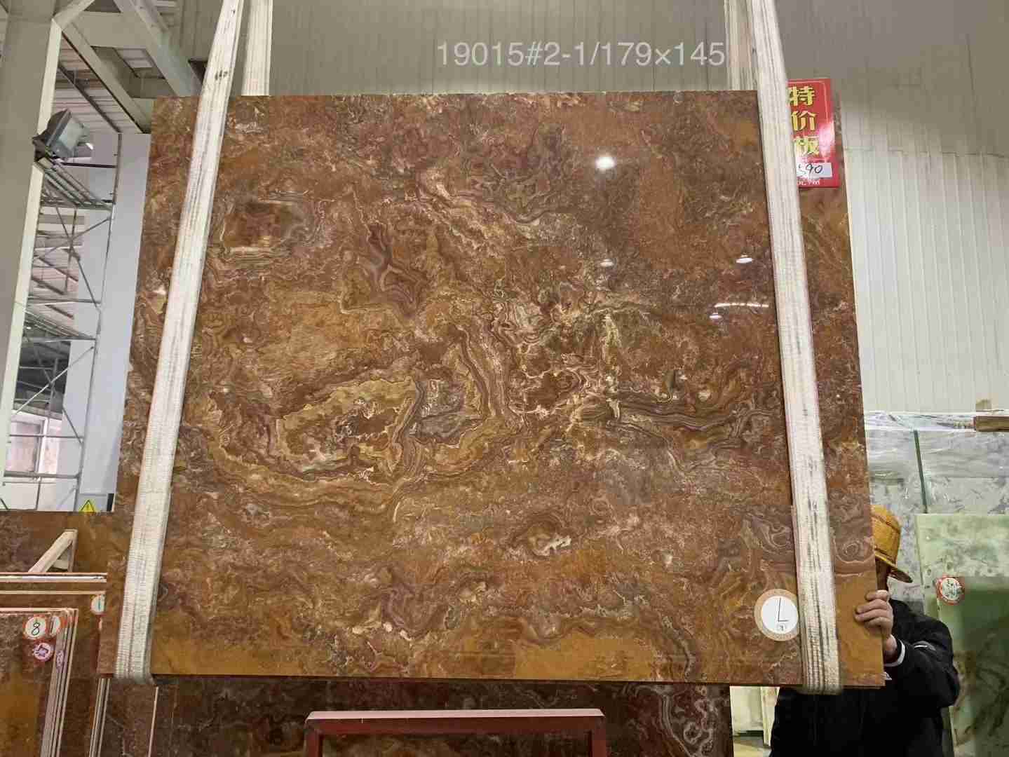Onice Sultano Onyx-Platte für Flurbodenfliesen 3
