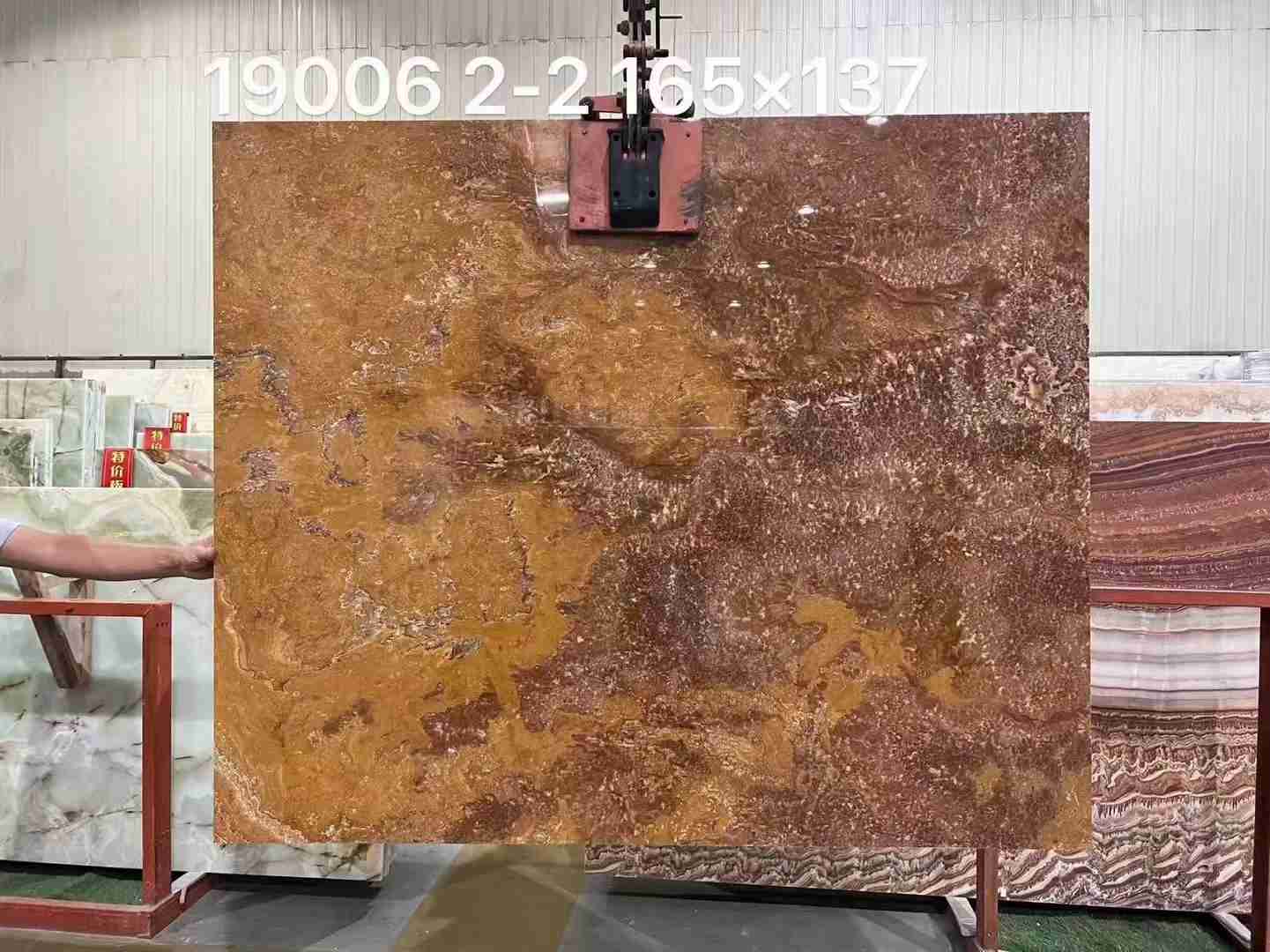 Onice Sultano Onyx-Platte für Flurbodenfliesen 2