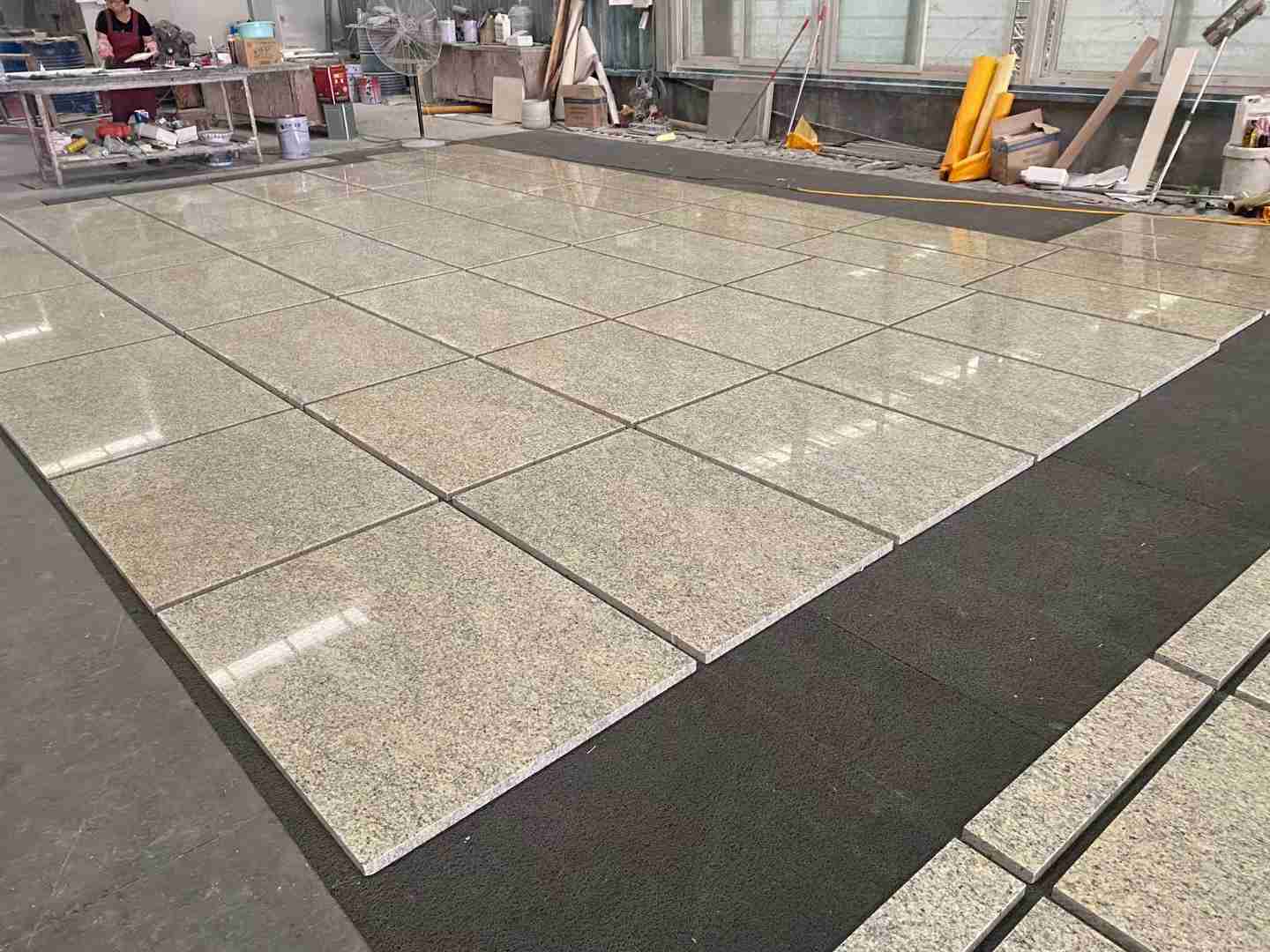Amarello Gold Granite pour carrelage de jardin 3