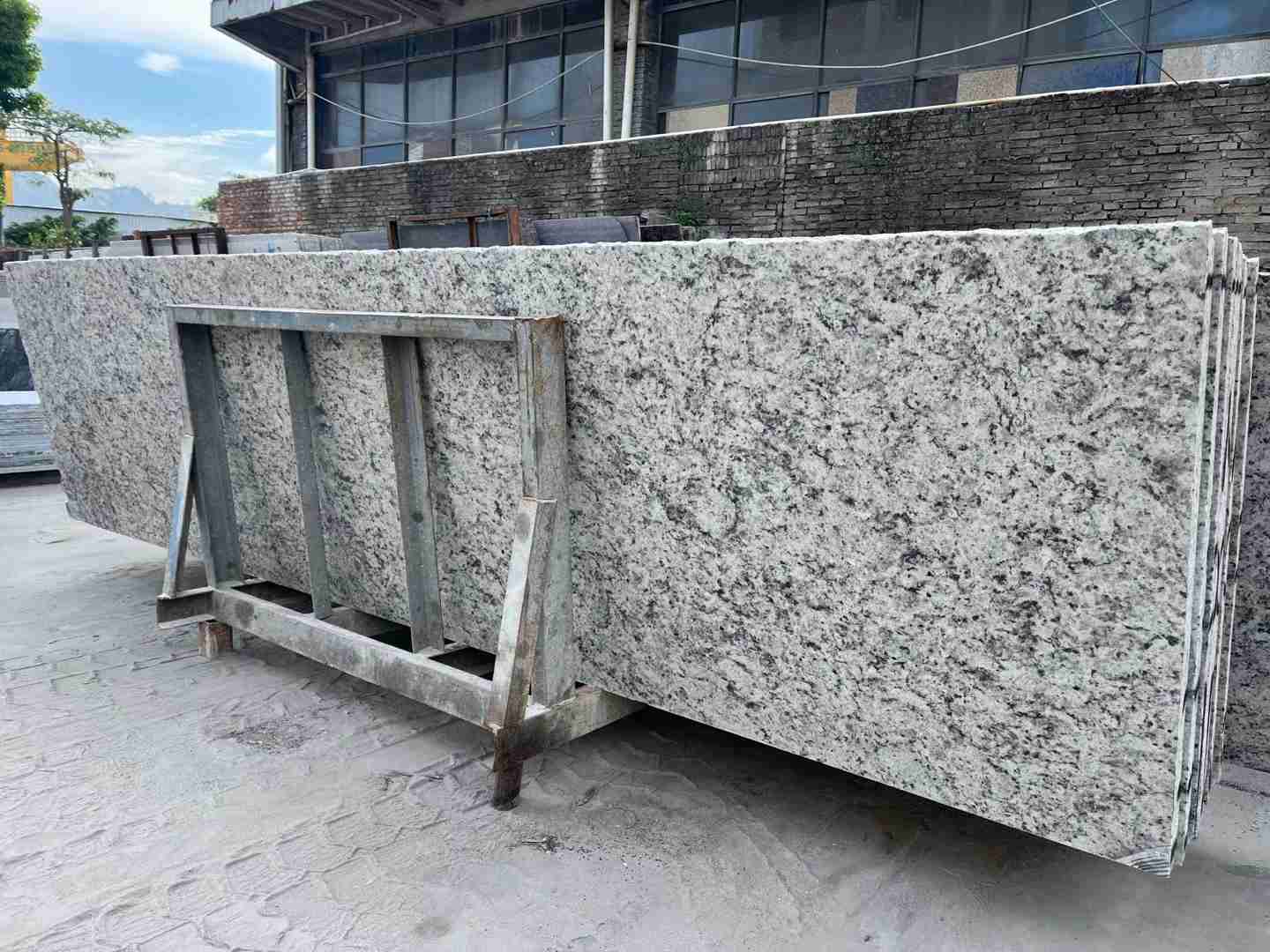 Brazil White Rose Granite For Wall Covering Stones 6