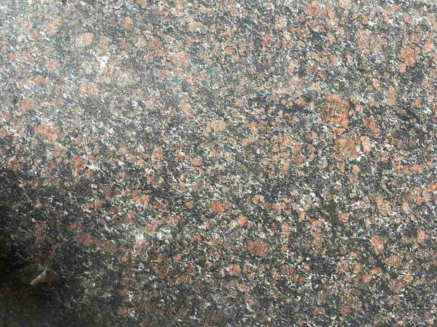 Carreaux de granit brun clair pour la décoration extérieure 5