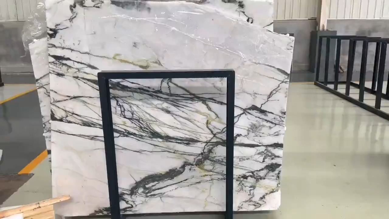 Mármol verde chino Calacatta para encimera de comedor 1