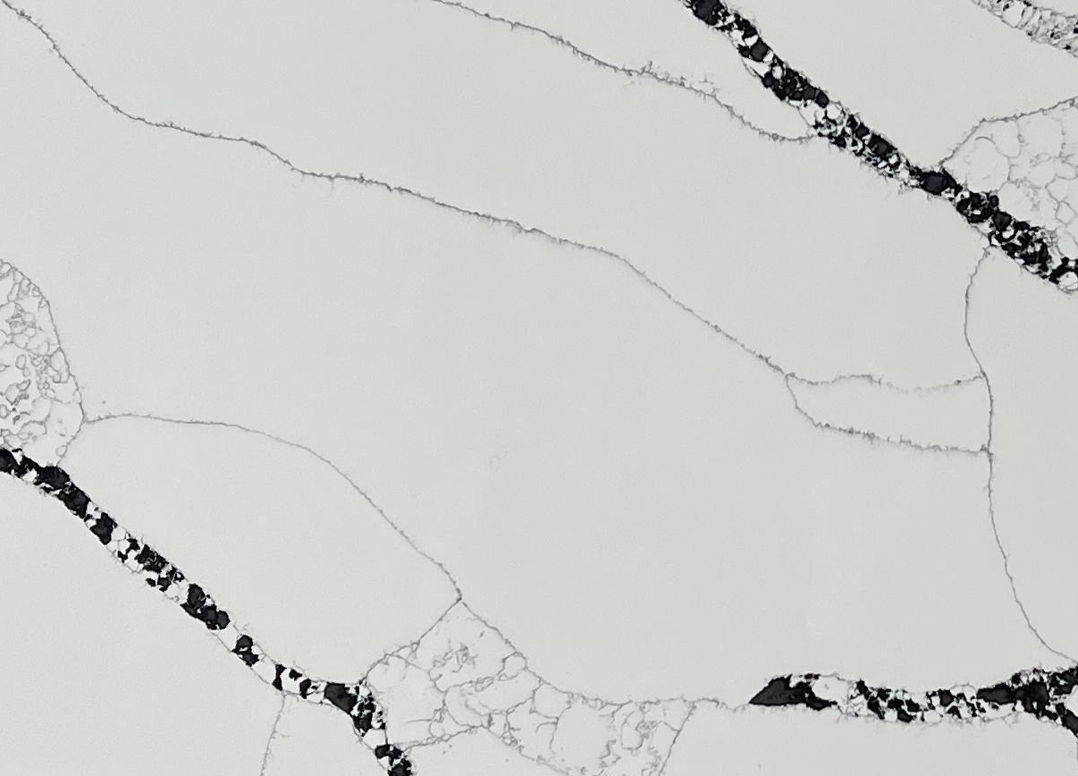 6527 Dalle de pierre de quartz Calacatta blanc 3
