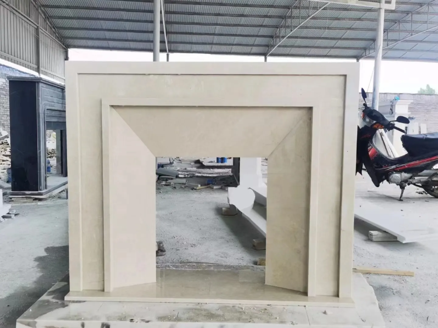 Marble Fire Place Super Stone Manufacture 4