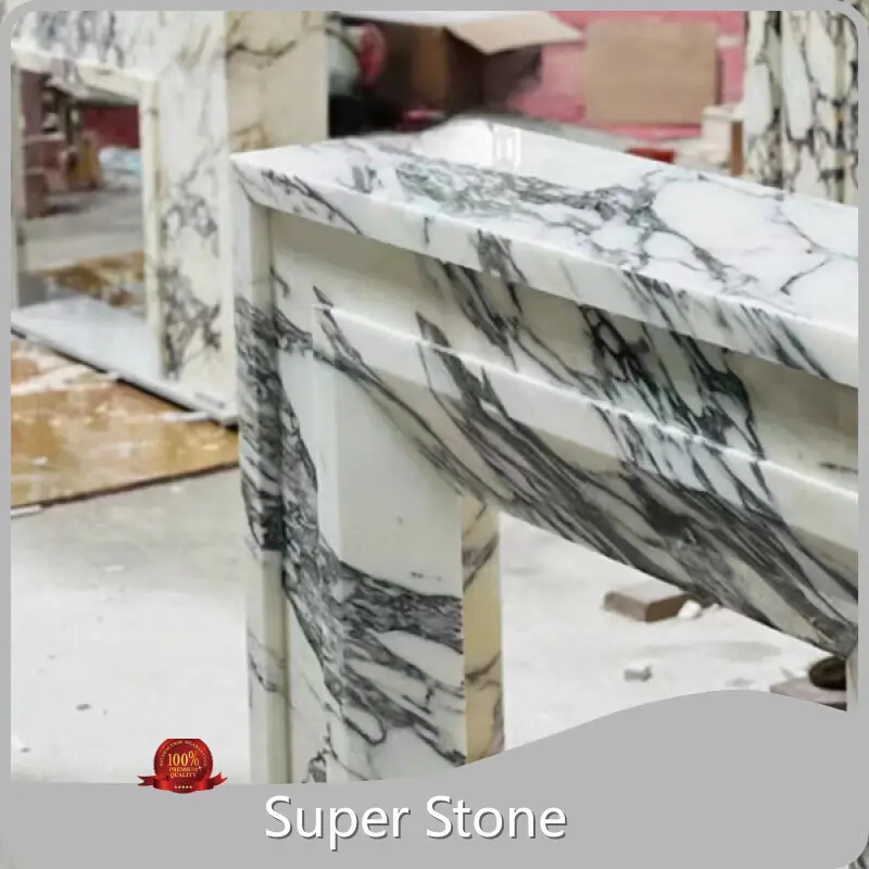 Super Stone Fire Place with Marble 1