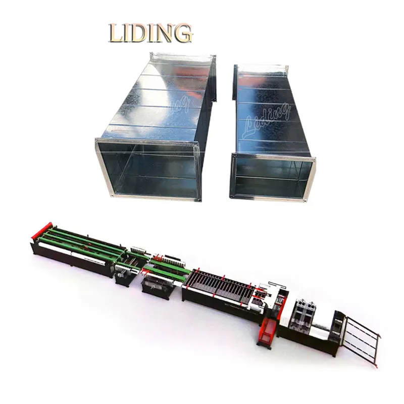 Liding Machine Rectangular Duct Machine Rectangular Duct Machinefactory Price 2