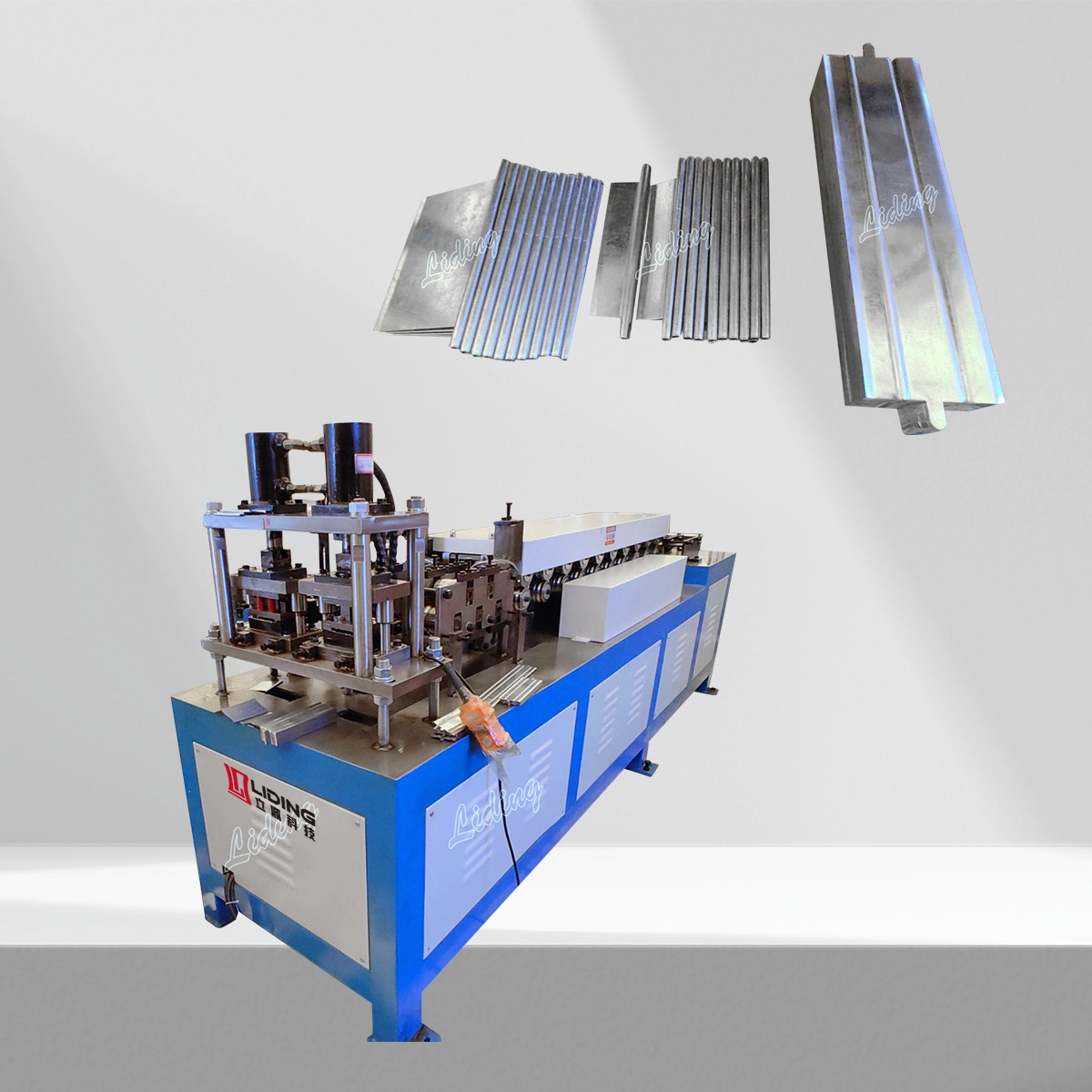 Three-in-one Fire damper blade forming machine 1