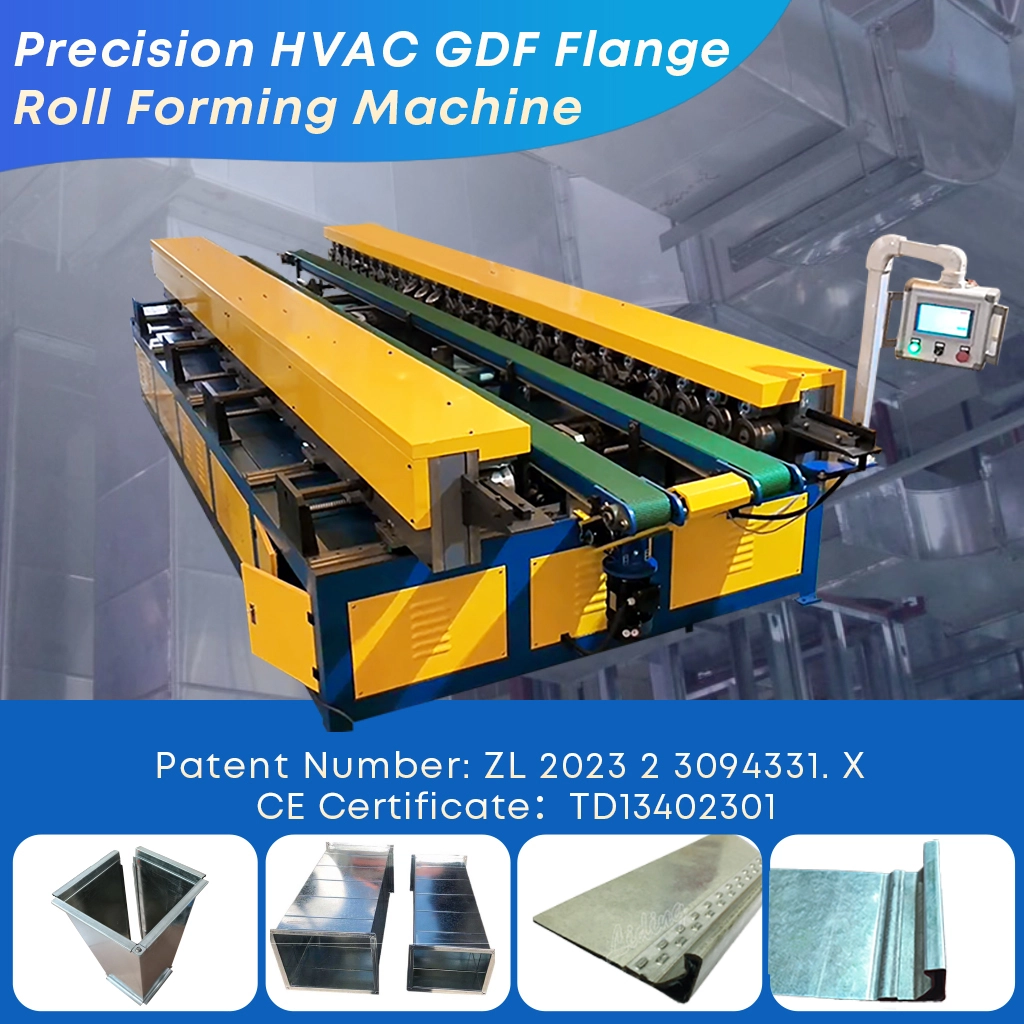 GDF / PDF Flange Duplex Roll Forming Machine - Liding Machine 1