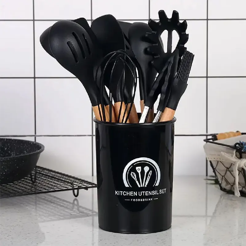 Silicone Cooking Utensils - - Guzhan 12