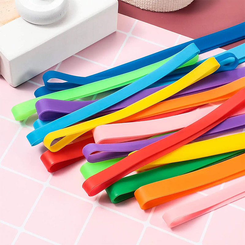 Fabrika Fiyatı Yüksek kaliteli renkli silikon lastik bant 7
