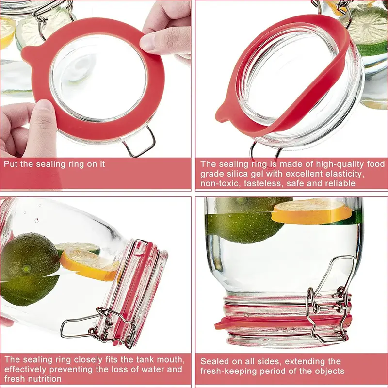 Rubber Seals for Storage Jars Bulk Buy Guzhan 5
