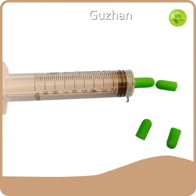 OEM Plastic Syringe with Cap Guzhan 1