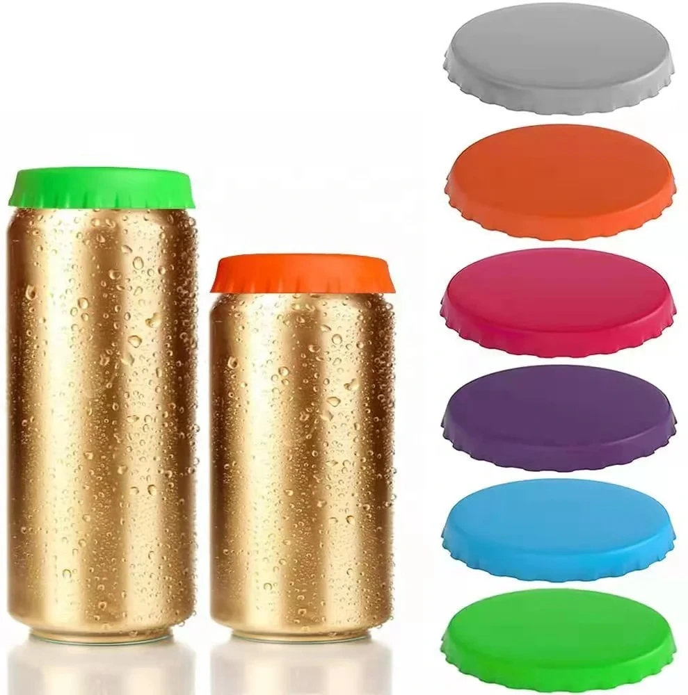 Silicone lid for food storage, custom logo & color. FDA compliant, reusable, fits various sizes. 1
