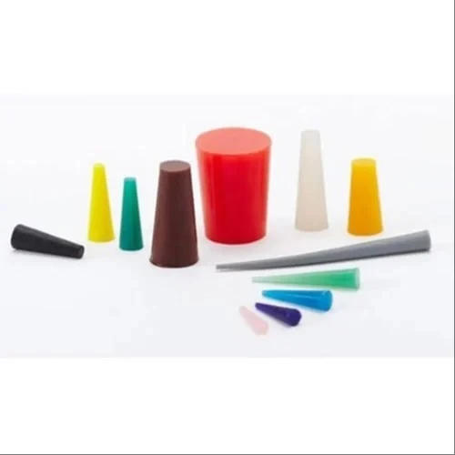 High Temp Silicone Tapered Plugs - Ideal for masking holes during powder coating